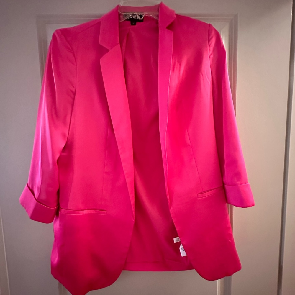 Express Hot pink blazer